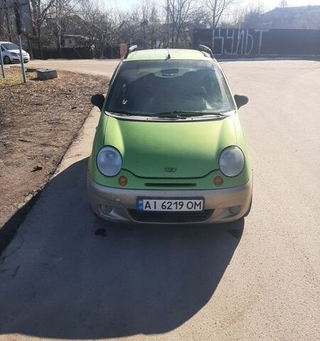 Зелений Деу Матіз, об'ємом двигуна 1 л та пробігом 130 тис. км за 2300 $, фото 1 на Automoto.ua