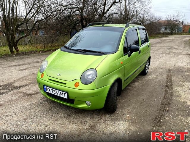 Зеленый Дэу Матиз, объемом двигателя 0.8 л и пробегом 137 тыс. км за 2100 $, фото 1 на Automoto.ua