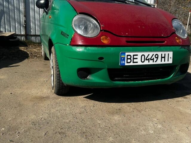 Зелений Деу Матіз, об'ємом двигуна 0.8 л та пробігом 170 тис. км за 1500 $, фото 1 на Automoto.ua