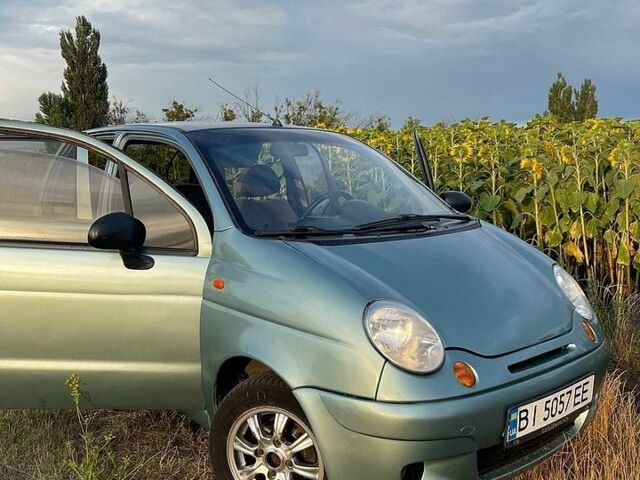 Зелений Деу Матіз, об'ємом двигуна 0.8 л та пробігом 1 тис. км за 2300 $, фото 1 на Automoto.ua