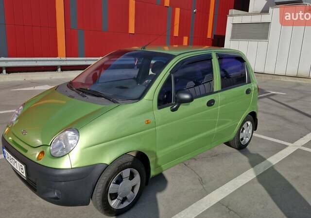 Зелений Деу Матіз, об'ємом двигуна 0.8 л та пробігом 77 тис. км за 3000 $, фото 1 на Automoto.ua