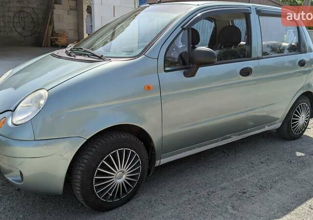 Зелений Деу Матіз, об'ємом двигуна 0.8 л та пробігом 100 тис. км за 2400 $, фото 1 на Automoto.ua