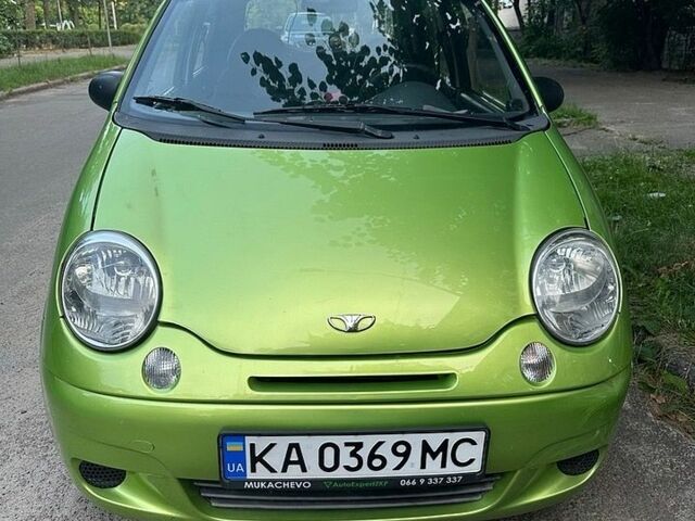 Зелений Деу Матіз, об'ємом двигуна 0.8 л та пробігом 100 тис. км за 2200 $, фото 1 на Automoto.ua