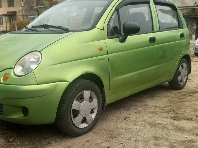 Зеленый Дэу Матиз, объемом двигателя 8 л и пробегом 150 тыс. км за 2600 $, фото 1 на Automoto.ua