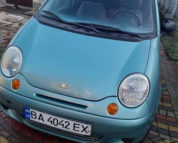 Зелений Деу Матіз, об'ємом двигуна 0.8 л та пробігом 100 тис. км за 2500 $, фото 1 на Automoto.ua