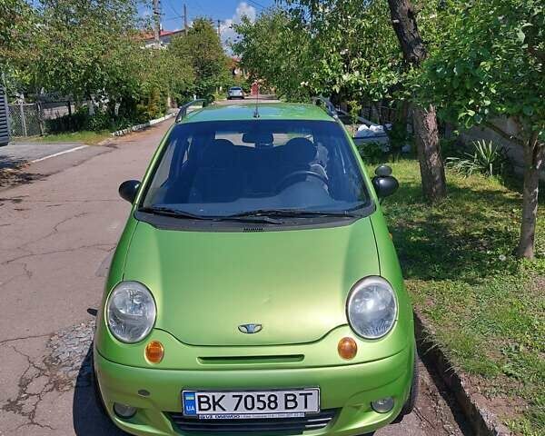 Зелений Деу Матіз, об'ємом двигуна 0.8 л та пробігом 125 тис. км за 2500 $, фото 1 на Automoto.ua