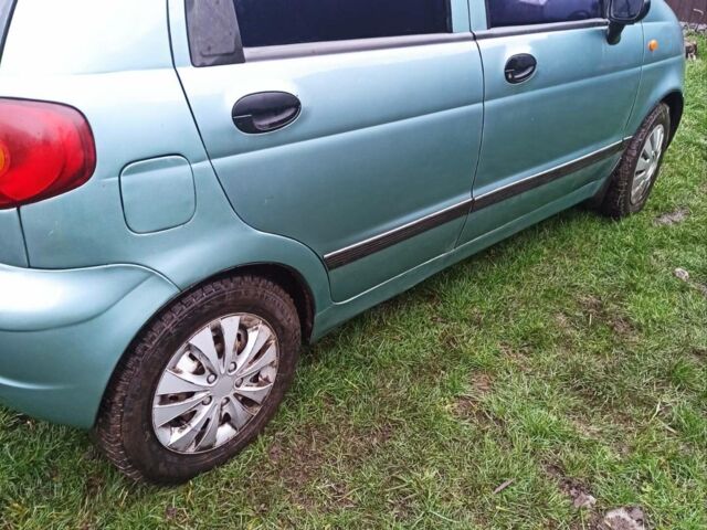 Зелений Деу Матіз, об'ємом двигуна 0.8 л та пробігом 184 тис. км за 2200 $, фото 1 на Automoto.ua