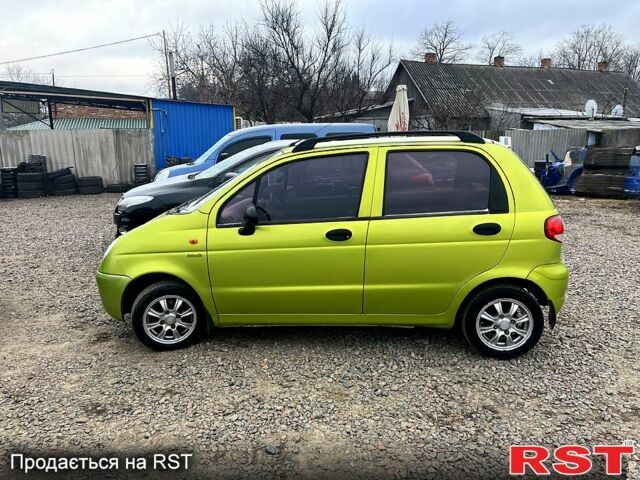 Зелений Деу Матіз, об'ємом двигуна 0.8 л та пробігом 880 тис. км за 3300 $, фото 1 на Automoto.ua