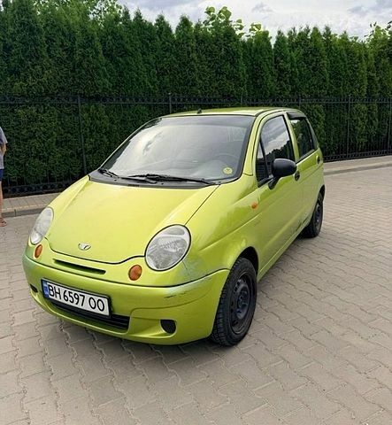 Зелений Деу Матіз, об'ємом двигуна 0.8 л та пробігом 120 тис. км за 2700 $, фото 1 на Automoto.ua