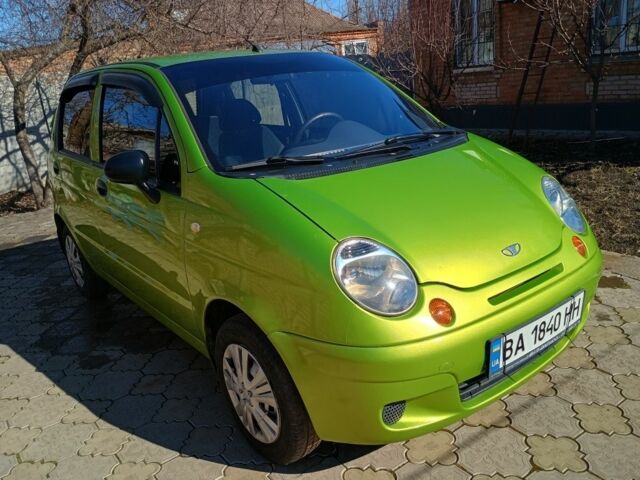 Зелений Деу Матіз, об'ємом двигуна 0.8 л та пробігом 119 тис. км за 2550 $, фото 1 на Automoto.ua