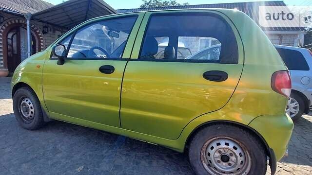 Зелений Деу Матіз, об'ємом двигуна 0.8 л та пробігом 143 тис. км за 3150 $, фото 1 на Automoto.ua