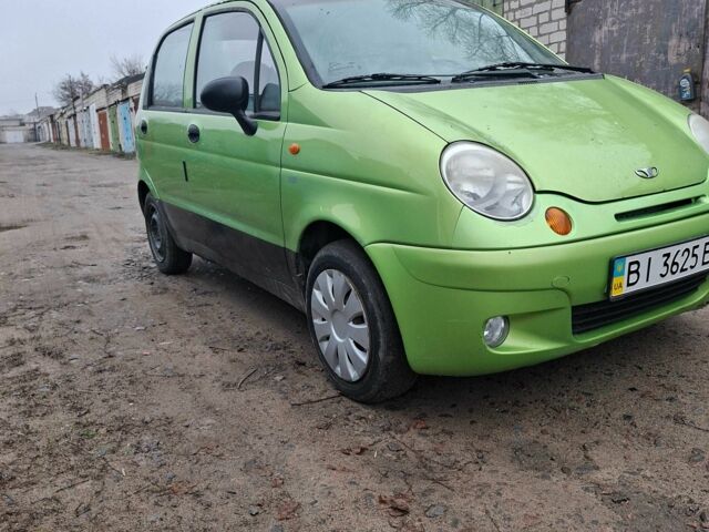 Зелений Деу Матіз, об'ємом двигуна 0.8 л та пробігом 1 тис. км за 1017 $, фото 1 на Automoto.ua