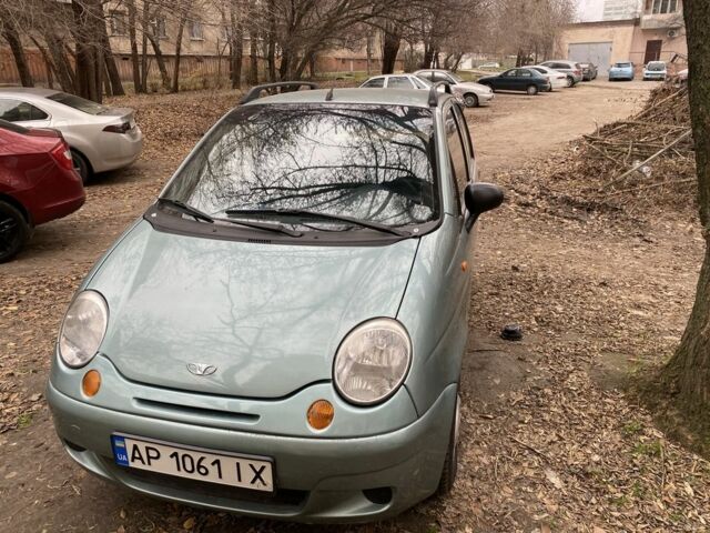 Зелений Деу Матіз, об'ємом двигуна 0.8 л та пробігом 73 тис. км за 3200 $, фото 1 на Automoto.ua