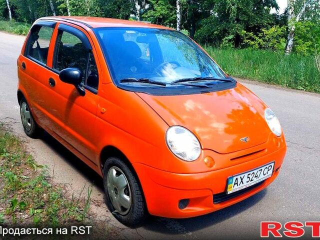 Помаранчевий Деу Матіз, об'ємом двигуна 0.8 л та пробігом 130 тис. км за 2300 $, фото 1 на Automoto.ua