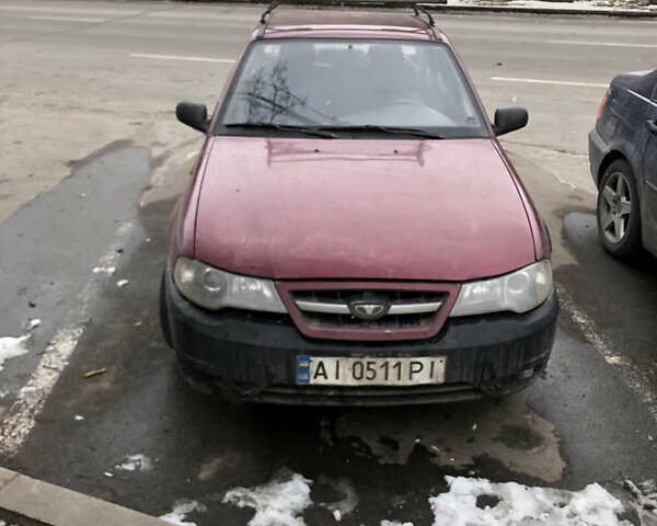 Красный Дэу Нексия, объемом двигателя 1.6 л и пробегом 151 тыс. км за 1600 $, фото 1 на Automoto.ua