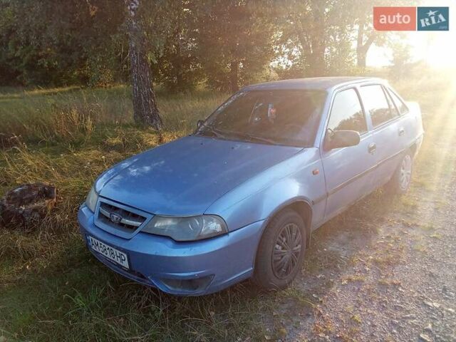 Синий Дэу Нексия, объемом двигателя 1.5 л и пробегом 200 тыс. км за 1600 $, фото 1 на Automoto.ua