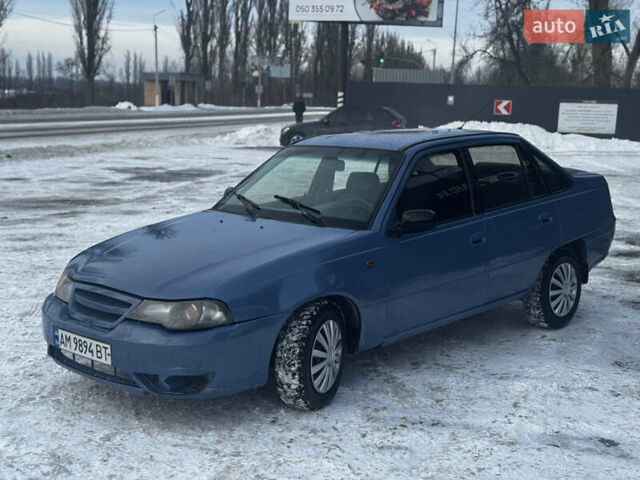 Синий Дэу Нексия, объемом двигателя 1.5 л и пробегом 182 тыс. км за 1450 $, фото 1 на Automoto.ua