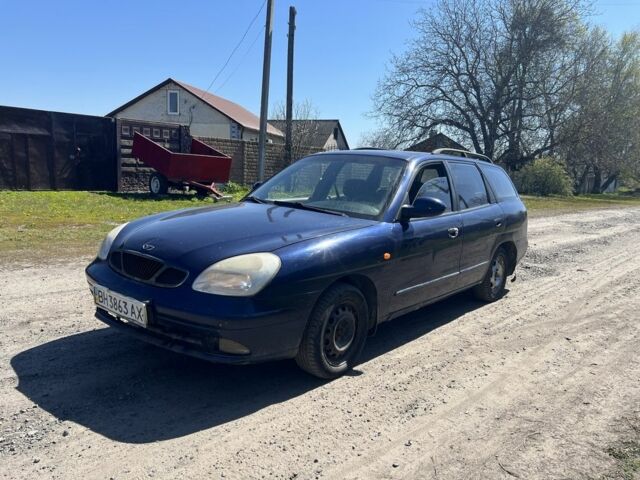 Синий Дэу Нубира, объемом двигателя 2 л и пробегом 200 тыс. км за 1350 $, фото 1 на Automoto.ua