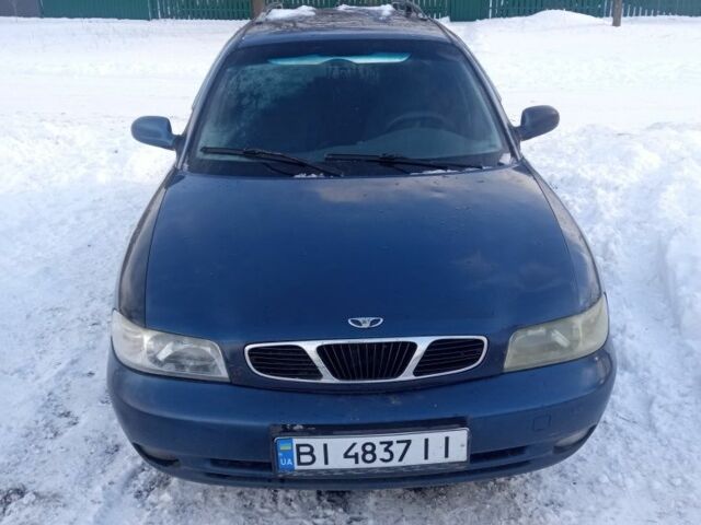 Синій Деу Нубіра, об'ємом двигуна 1.6 л та пробігом 111 тис. км за 1800 $, фото 1 на Automoto.ua