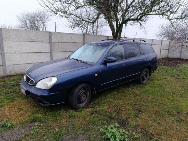 Синій Деу Нубіра, об'ємом двигуна 2 л та пробігом 312 тис. км за 2200 $, фото 1 на Automoto.ua