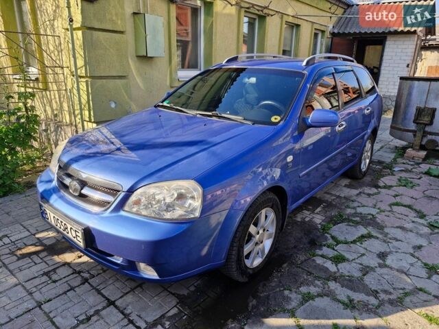Синий Дэу Нубира, объемом двигателя 1.6 л и пробегом 208 тыс. км за 4700 $, фото 1 на Automoto.ua