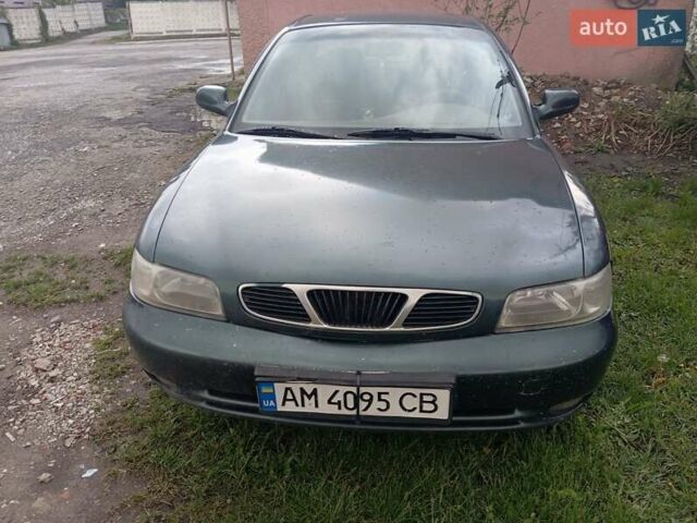 Зеленый Дэу Нубира, объемом двигателя 1.6 л и пробегом 275 тыс. км за 1300 $, фото 1 на Automoto.ua