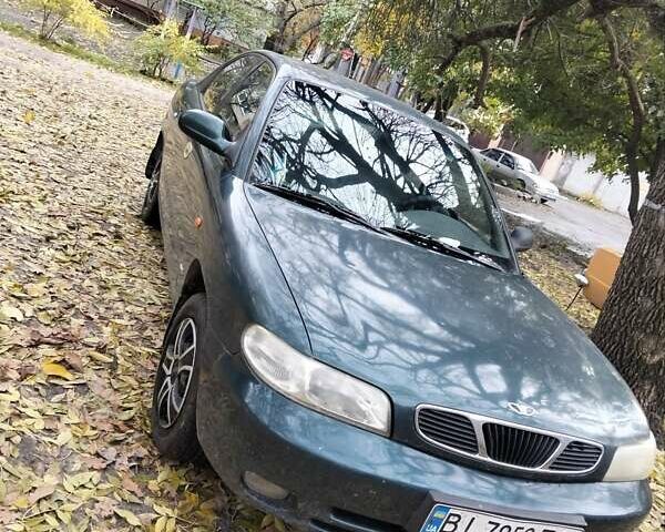 Деу Нубіра 1998 у Кременчуге на Automoto.ua Зелений Деу Нубіра, об'ємом двигуна 1.6 л та пробігом 345 тис. км за 1200 $, фото 1 на Automoto.ua