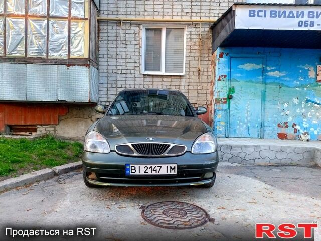 Зеленый Дэу Нубира, объемом двигателя 2 л и пробегом 165 тыс. км за 1900 $, фото 1 на Automoto.ua
