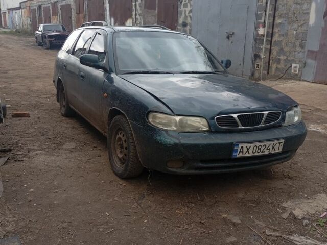 Зеленый Дэу Нубира, объемом двигателя 1.6 л и пробегом 10 тыс. км за 850 $, фото 1 на Automoto.ua