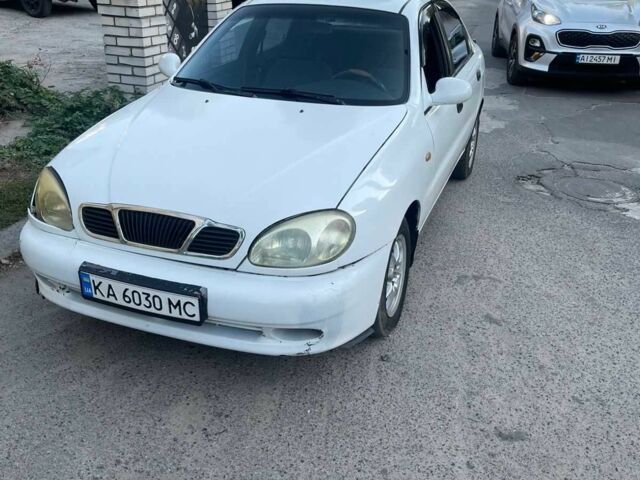 Белый Дэу Сенс, объемом двигателя 1.5 л и пробегом 450 тыс. км за 500 $, фото 1 на Automoto.ua