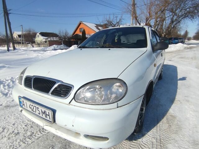 Белый Дэу Сенс, объемом двигателя 1.5 л и пробегом 400 тыс. км за 1050 $, фото 1 на Automoto.ua