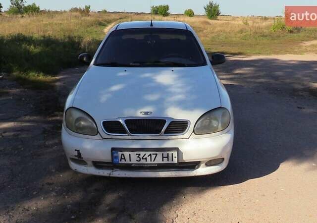 Білий Деу Сенс, об'ємом двигуна 1.3 л та пробігом 190 тис. км за 1500 $, фото 1 на Automoto.ua