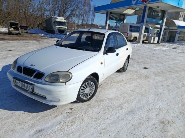 Белый Дэу Сенс, объемом двигателя 1.3 л и пробегом 230 тыс. км за 1000 $, фото 1 на Automoto.ua