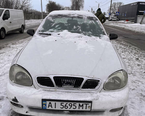 Білий Деу Сенс, об'ємом двигуна 1.3 л та пробігом 320 тис. км за 600 $, фото 1 на Automoto.ua