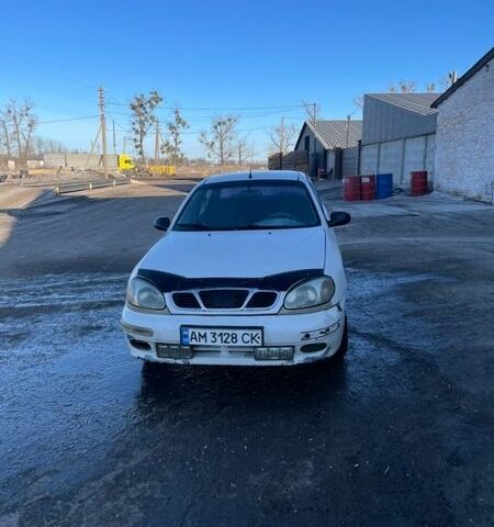 Білий Деу Сенс, об'ємом двигуна 1.3 л та пробігом 174 тис. км за 850 $, фото 1 на Automoto.ua