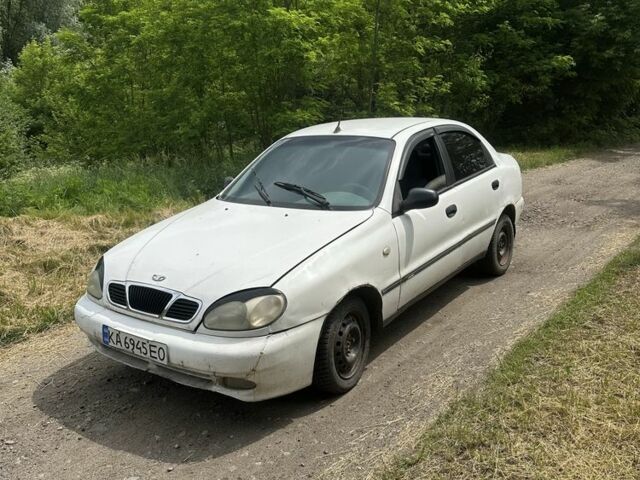Белый Дэу Сенс, объемом двигателя 1.3 л и пробегом 258 тыс. км за 650 $, фото 1 на Automoto.ua