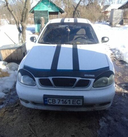 Белый Дэу Сенс, объемом двигателя 1.3 л и пробегом 160 тыс. км за 1000 $, фото 1 на Automoto.ua