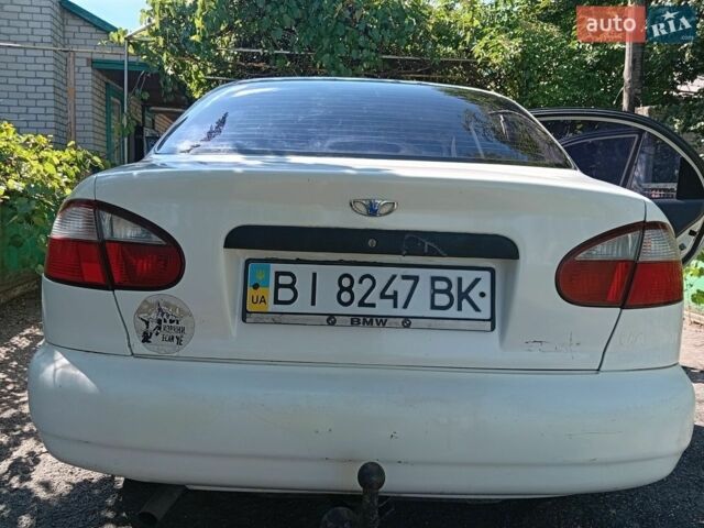 Білий Деу Сенс, об'ємом двигуна 1.3 л та пробігом 150 тис. км за 1200 $, фото 1 на Automoto.ua