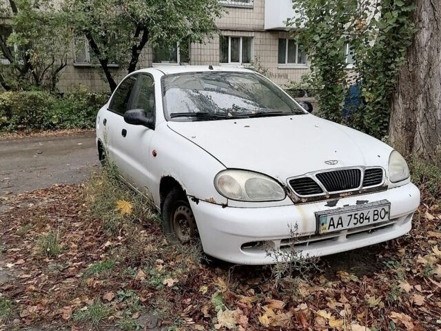 Белый Дэу Сенс, объемом двигателя 1.3 л и пробегом 189 тыс. км за 834 $, фото 1 на Automoto.ua