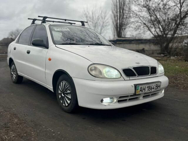 Белый Дэу Сенс, объемом двигателя 1 л и пробегом 200 тыс. км за 1595 $, фото 1 на Automoto.ua