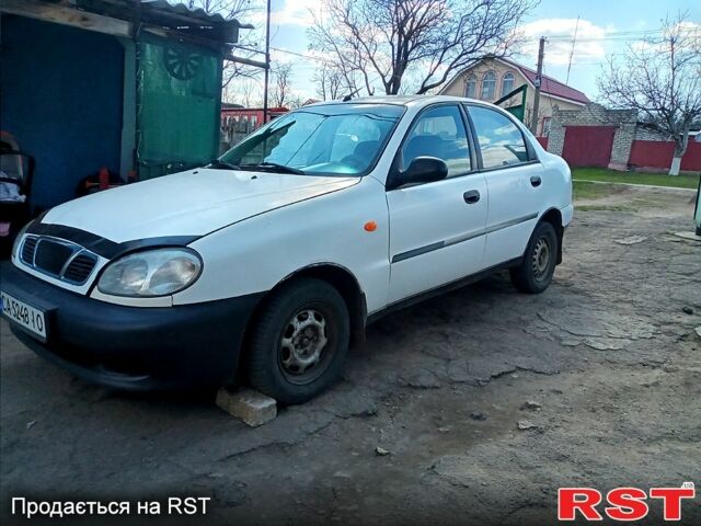 Белый Дэу Сенс, объемом двигателя 1.3 л и пробегом 160 тыс. км за 1150 $, фото 1 на Automoto.ua
