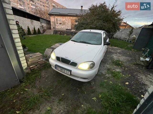 Белый Дэу Сенс, объемом двигателя 1.39 л и пробегом 188 тыс. км за 2300 $, фото 1 на Automoto.ua