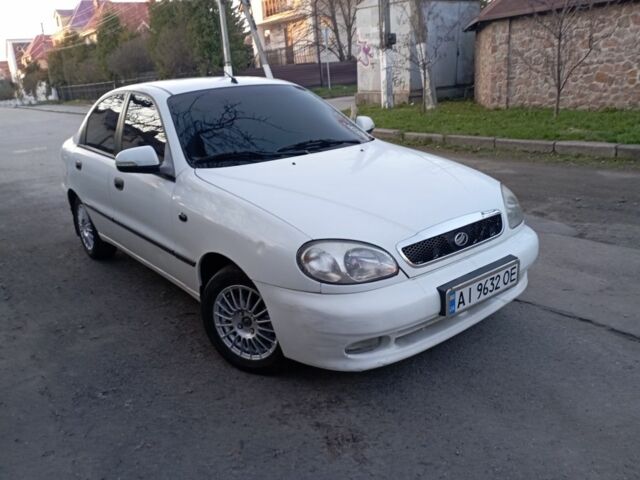 Белый Дэу Сенс, объемом двигателя 1.5 л и пробегом 199 тыс. км за 2550 $, фото 1 на Automoto.ua