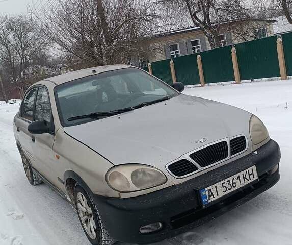 Бежевий Деу Сенс, об'ємом двигуна 1.5 л та пробігом 160 тис. км за 1250 $, фото 1 на Automoto.ua