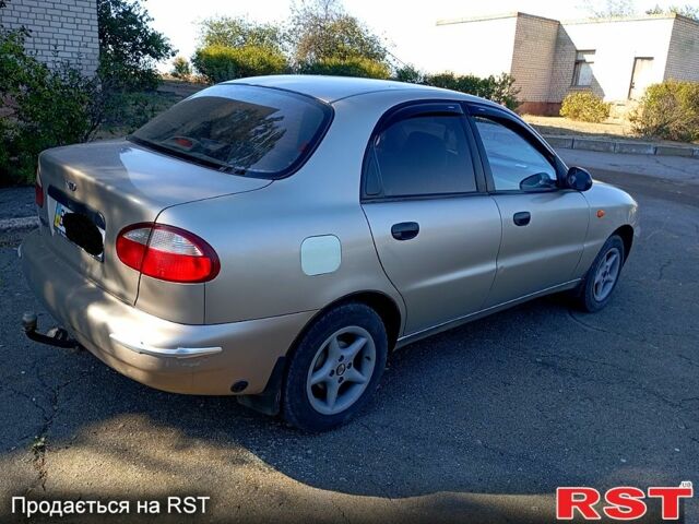 Бежевий Деу Сенс, об'ємом двигуна 1.3 л та пробігом 345 тис. км за 2000 $, фото 1 на Automoto.ua