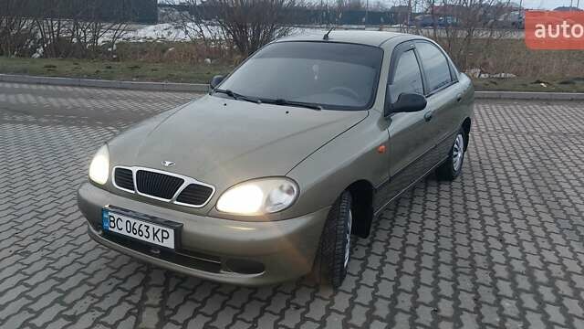 Бежевий Деу Сенс, об'ємом двигуна 1.3 л та пробігом 224 тис. км за 2300 $, фото 1 на Automoto.ua