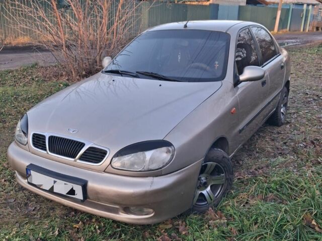 Бежевий Деу Сенс, об'ємом двигуна 1.3 л та пробігом 170 тис. км за 2200 $, фото 1 на Automoto.ua