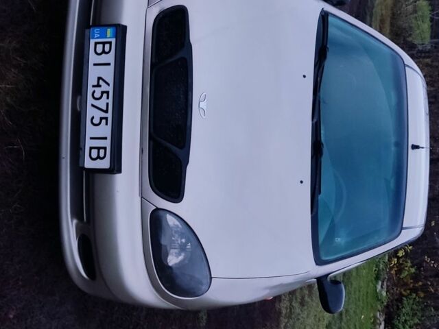 Бежевий Деу Сенс, об'ємом двигуна 1.3 л та пробігом 200 тис. км за 1450 $, фото 1 на Automoto.ua