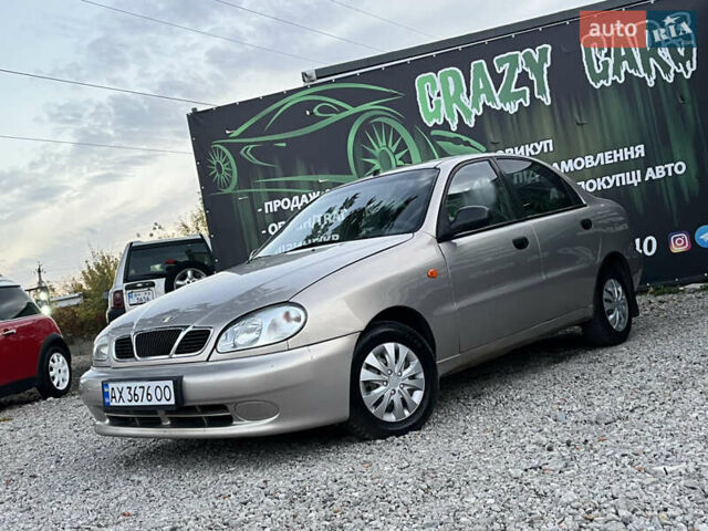 Бежевий Деу Сенс, об'ємом двигуна 1.3 л та пробігом 202 тис. км за 2000 $, фото 1 на Automoto.ua
