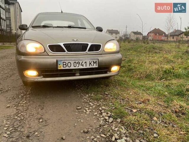 Бежевий Деу Сенс, об'ємом двигуна 1.3 л та пробігом 230 тис. км за 1300 $, фото 1 на Automoto.ua